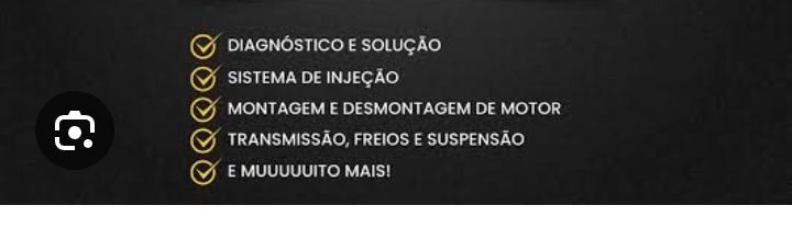 Lista de serviços de diagnóstico, injeção, motor, transmissão, freios e suspensão